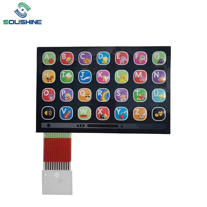 Custom Membrane Tactile 4x4 Customized Metal Keypad, IP65 Matrix Keypad 4x5 Producent